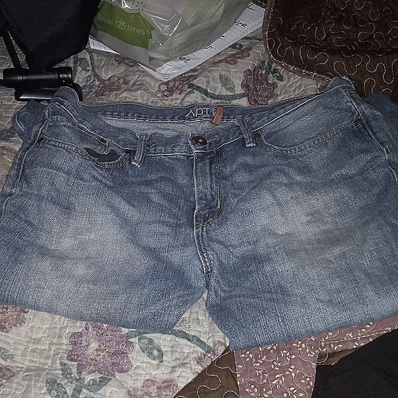 Pants APTSIZE36/30 LIGHT BLUE AN OFF WHITE
